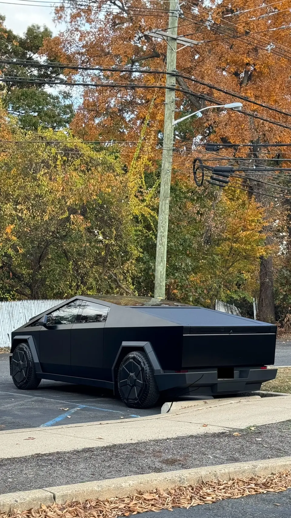 Cybertruck in satin black PPF
