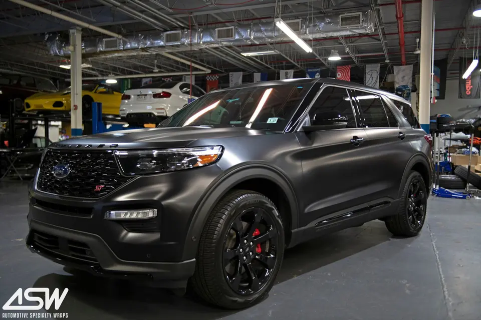 Ford Explorer ST in matte PPF