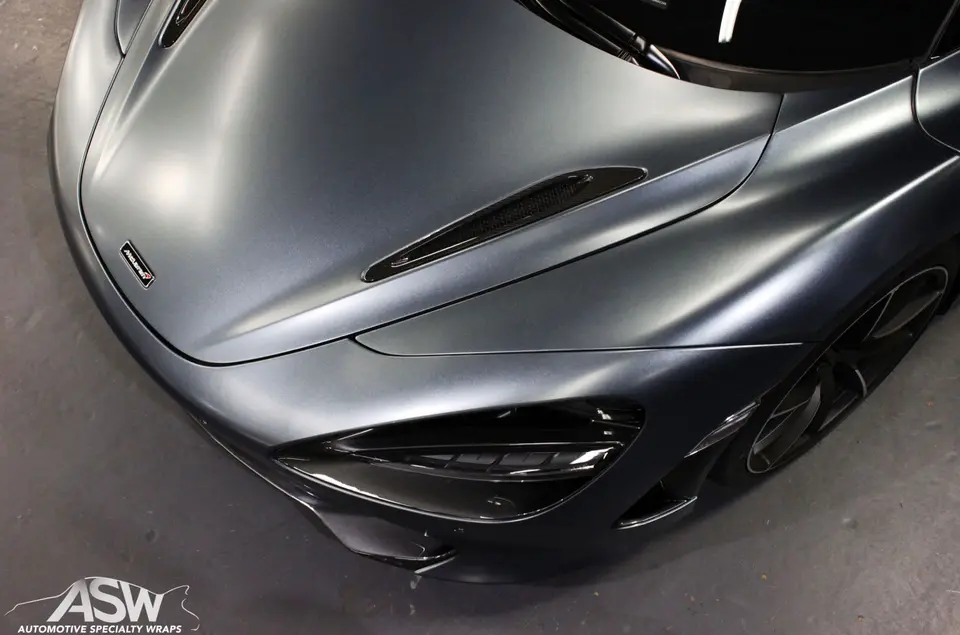 McLaren nose in matte PPF