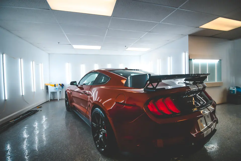 Shelby GT500 in the Paramus studio