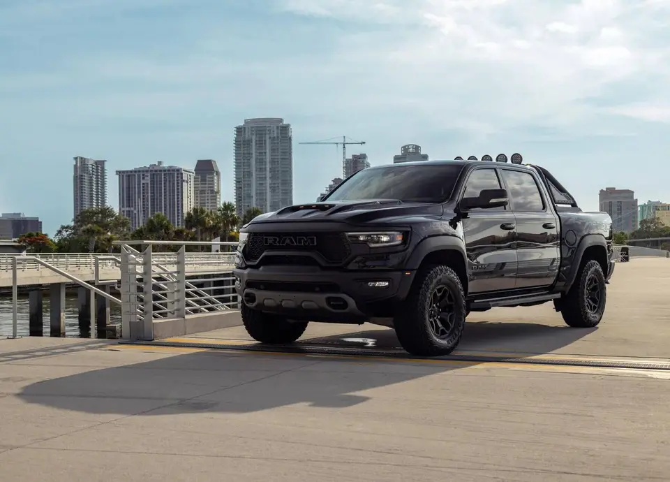 RAM TRX with LLumar tint